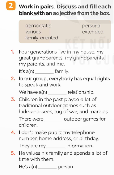 Tiếng Anh 9 Global Success Unit 6 A Closer Look 1