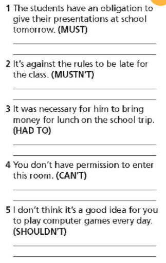  Tiếng Anh 8 Right On Grammar Reference Unit 5