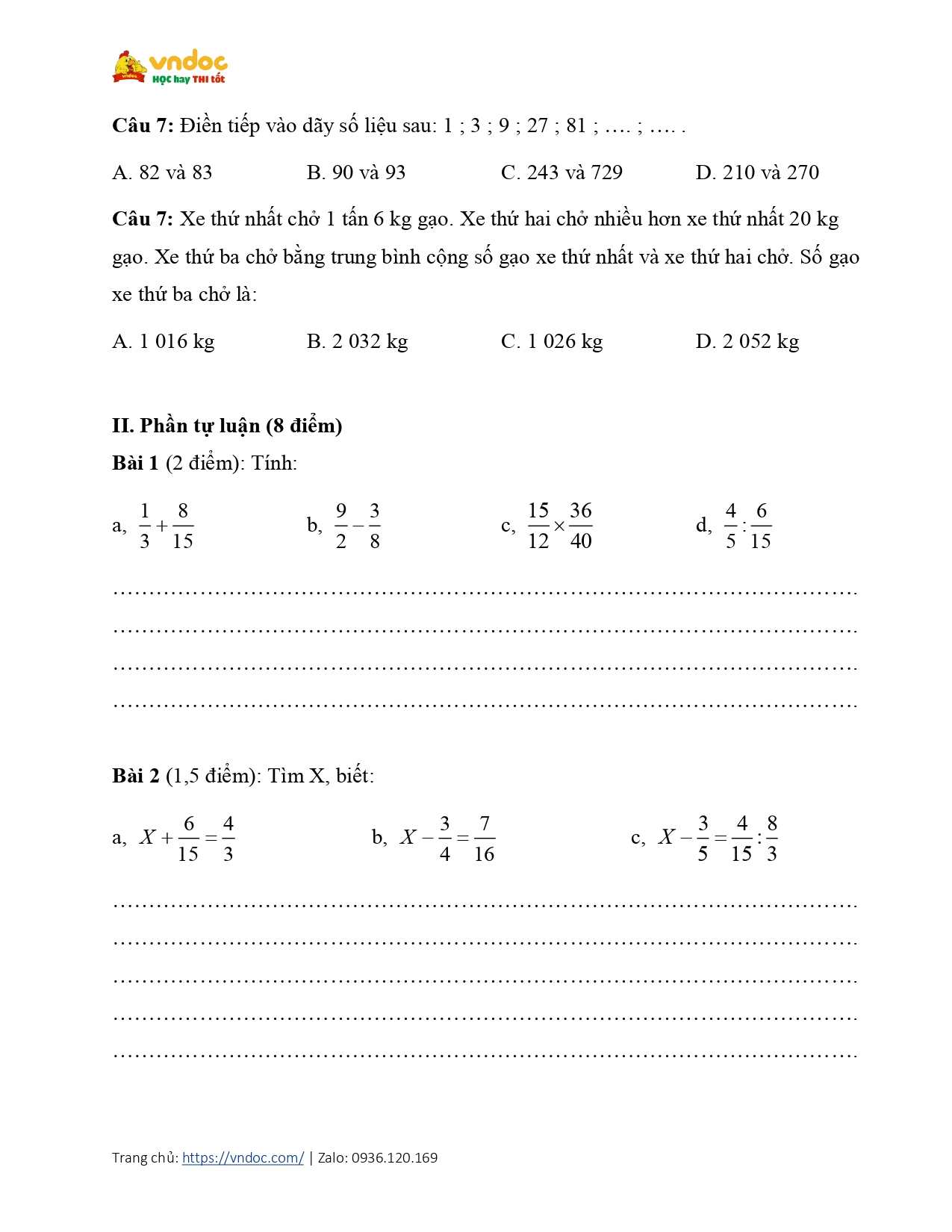 de khao sat chat luong dau nam mon toan lop 5 de so 3 h2*615938