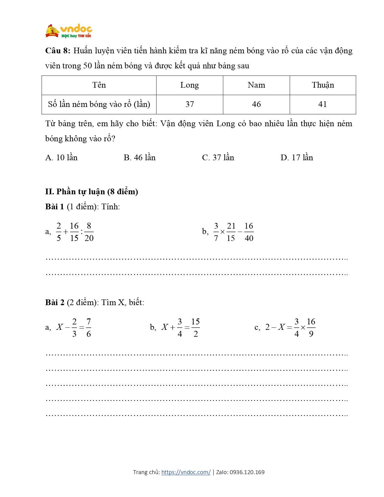 de khao sat chat luong dau nam mon toan lop 5 de so 4 h2*615955