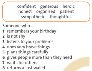 Tiếng Anh 8 unit 7 Vocabulary and Listening trang 74 Friends plus