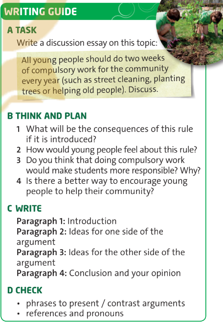 Tiếng Anh 8 unit 7 Writing trang 77 Friends plus