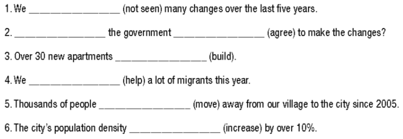 Sách bài tập tiếng Anh lớp 12 unit 7 lesson 1