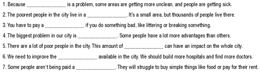 Sách bài tập tiếng Anh lớp 12 unit 7 lesson 2