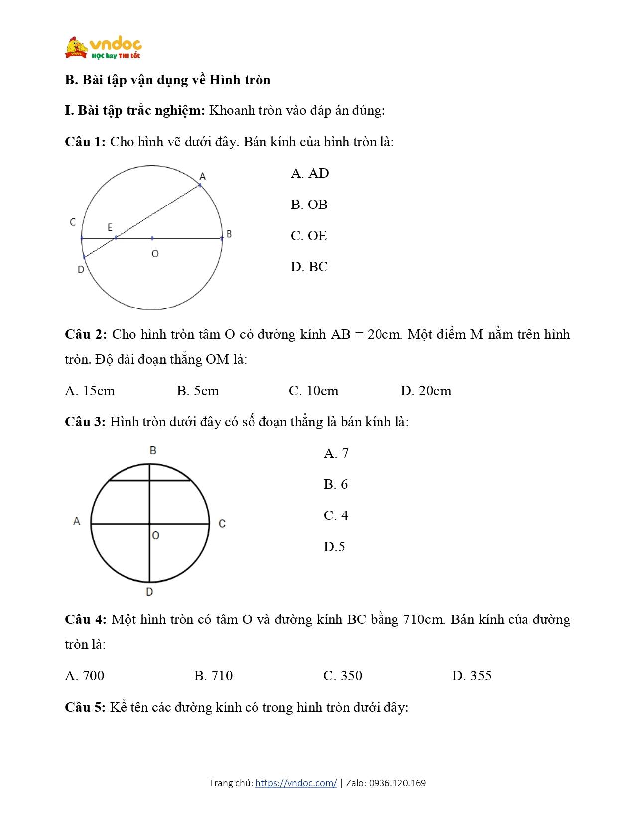 bai tap nang cao hinh tron tam duong kinh ban kinh toan lop 3 h2*617734