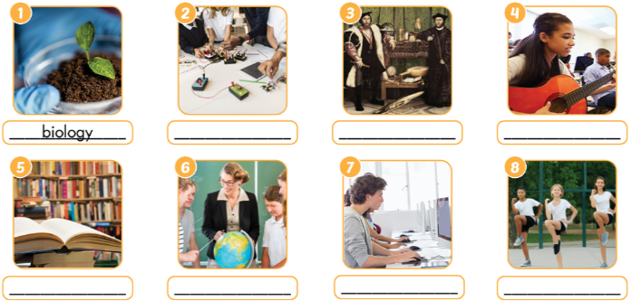 Sách bài tập tiếng Anh lớp 6 Unit 2 Lesson 1