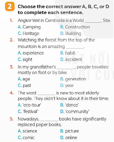 Tiếng Anh 9 Global Success Review 2 Language