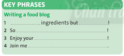 Tiếng Anh lớp 6 Friends plus unit 5 Writing trang 69