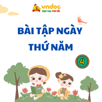 Bài tập hàng ngày Tiếng Việt lớp 4 Kết nối tri thức Tuần 1 Thứ 5