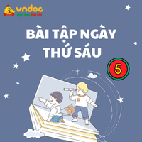 Bài tập hàng ngày Tiếng Việt lớp 5 Kết nối tri thức Tuần 1 Thứ 6