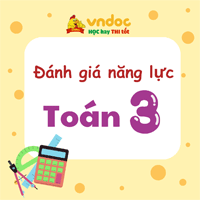 Trắc nghiệm: Đánh giá năng lực môn Toán lớp 3