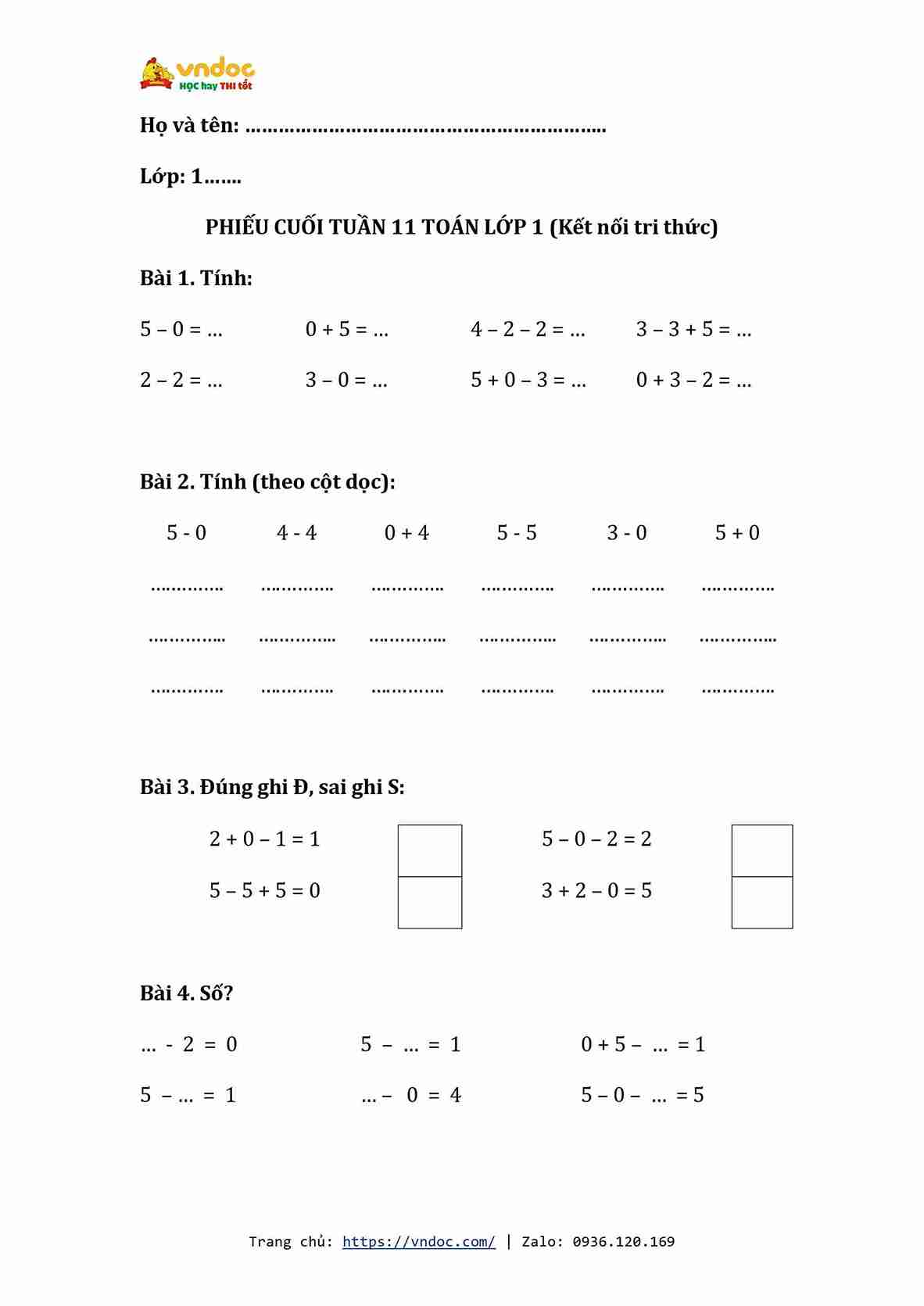 bai tap cuoi tuan toan 1 kntt tuan 11 1*619823