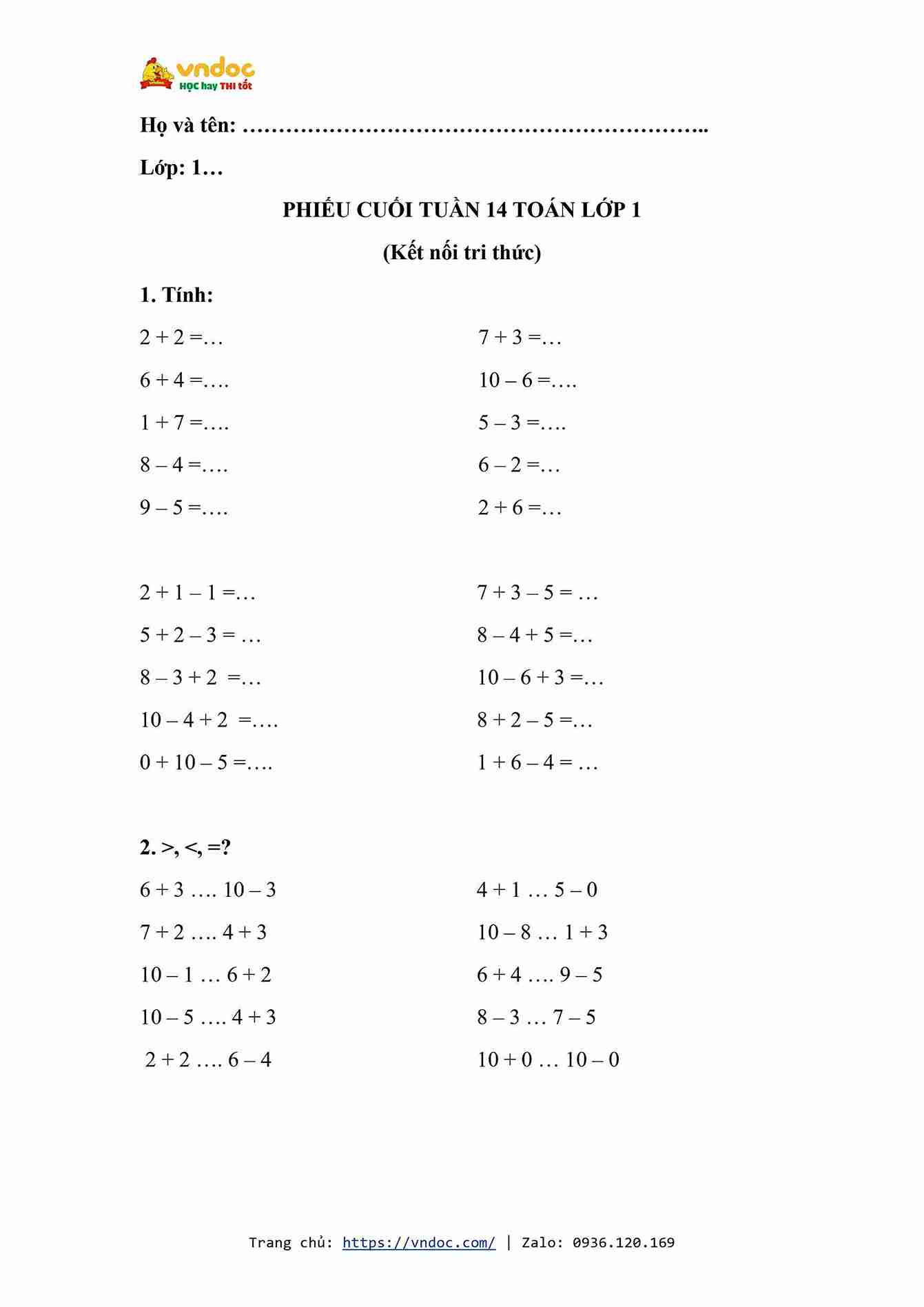 bai tap cuoi tuan toan 1 kntt tuan 14 3*619862