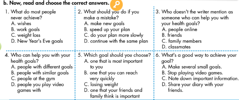 Sách bài tập Tiếng Anh 9 Smart World Unit 5 Lesson 3