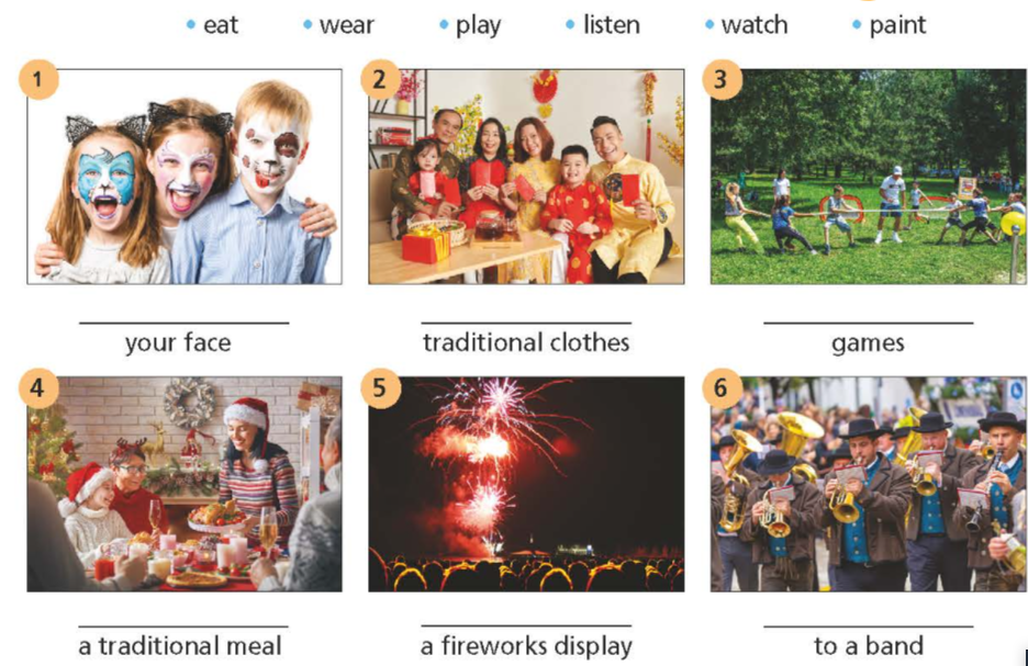 Tiếng Anh 8 Welcome back trang 6 7