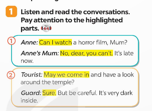 Tiếng Anh 9 Global Success Unit 7 Communication