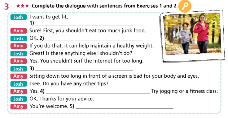 SBT Tiếng Anh 9 Right On Unit 3 3d Everyday English