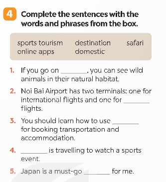 Tiếng Anh 9 Global Success Unit 8 Getting Started