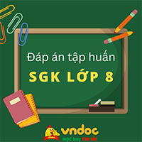 Đáp án trắc nghiệm tập huấn SGK lớp 8 Cánh diều