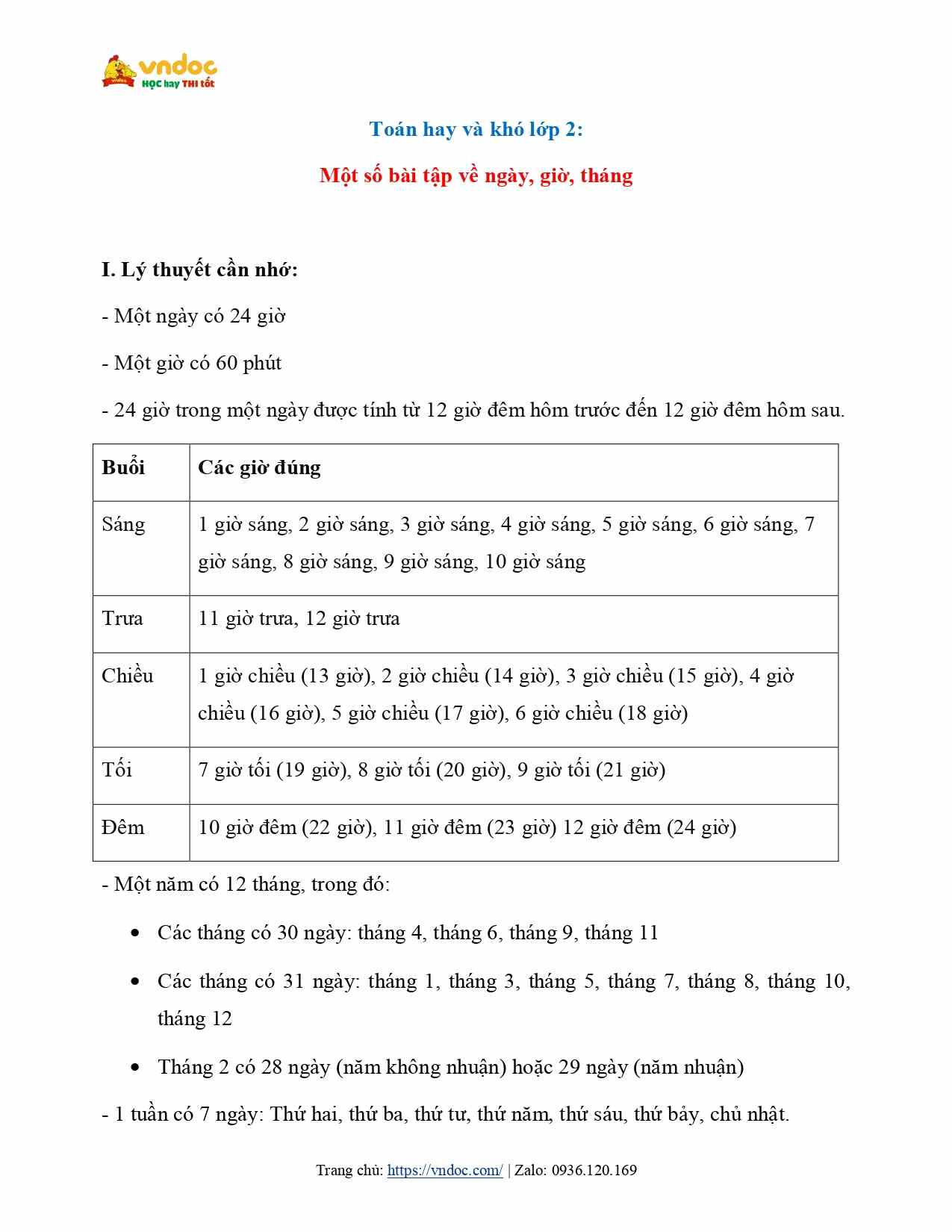 toan hay va kho lop 2 mot so bai tap ve ngay gio thang page 1*621957