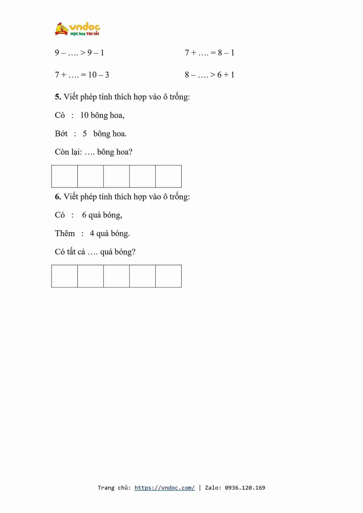 bai tap cuoi tuan toan lop 1 ctst tuan 16 4*622589