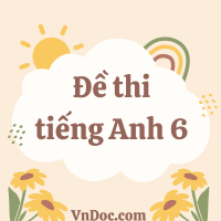 Đề cương giữa kì 1 tiếng Anh 6 i Learn Smart World