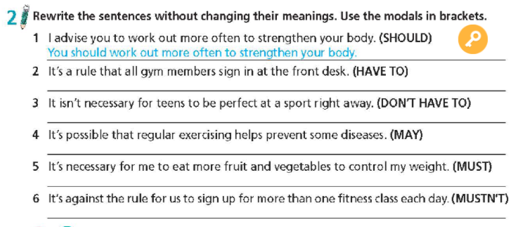 Tiếng Anh 9 Right On Unit 3 3b Grammar