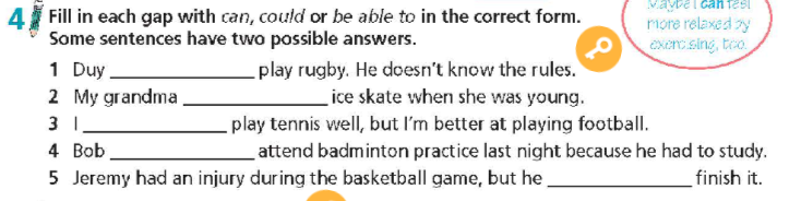 Tiếng Anh 9 Right On Unit 3 3b Grammar