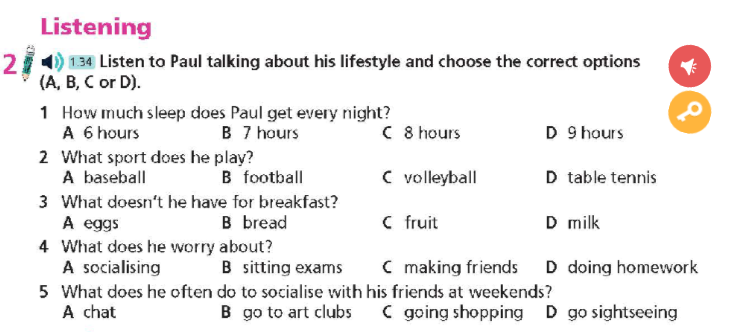 Tiếng Anh 9 Right On Unit 3 3c Vocabulary