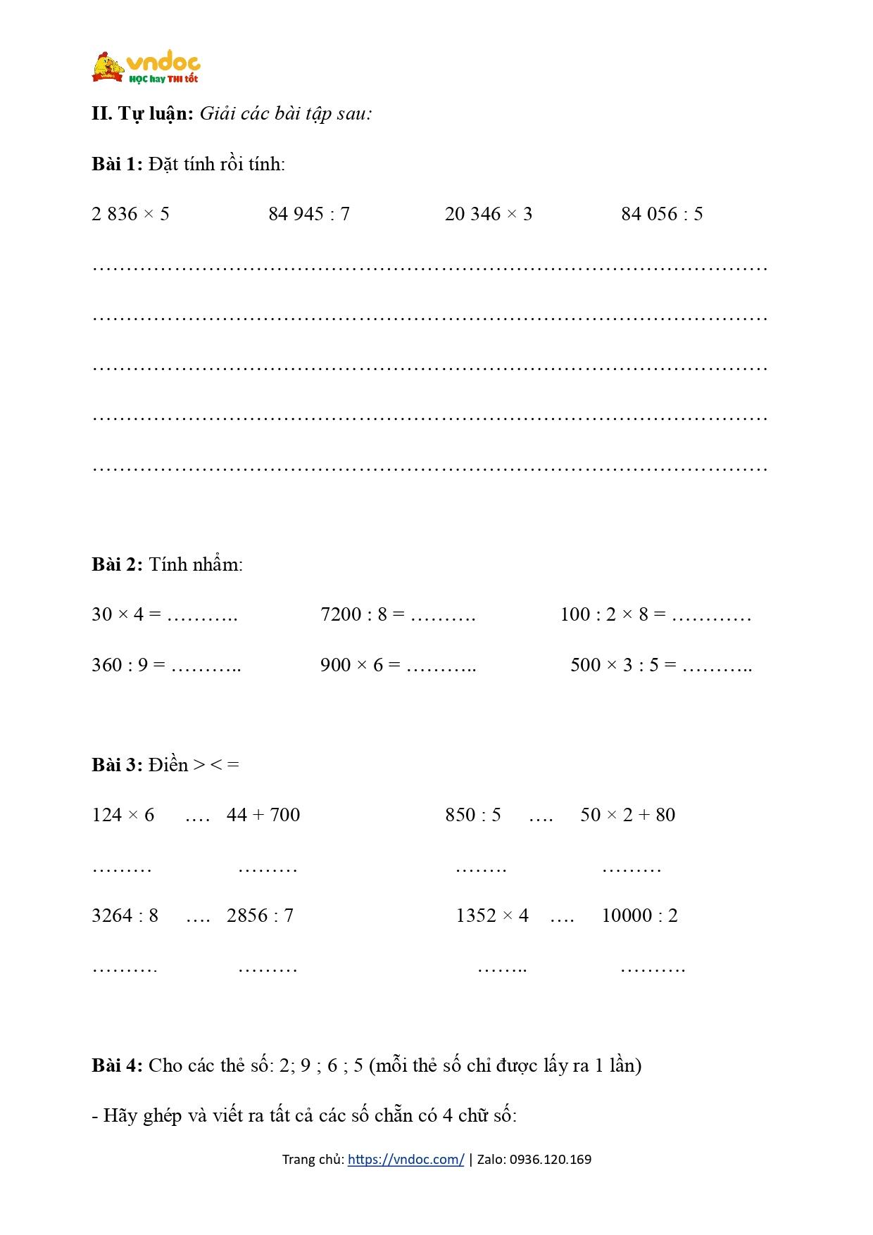 phieu kiem tra cuoi tuan 2 mon toan lop 4 ctst h2*624067