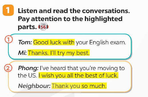 Tiếng Anh 9 Global Success Unit 9 Communication