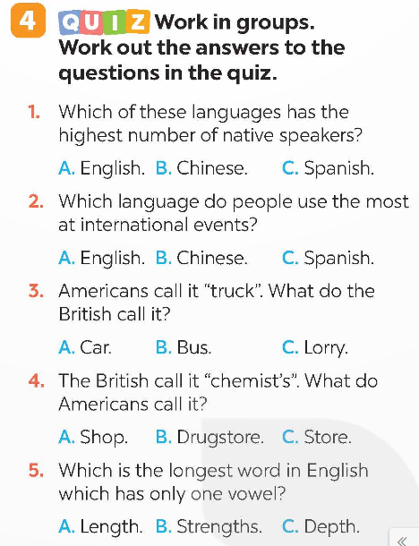 Tiếng Anh 9 Global Success Unit 9 Communication