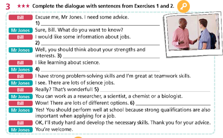 SBT Tiếng Anh 9 Right On Unit 4 4d Everyday English