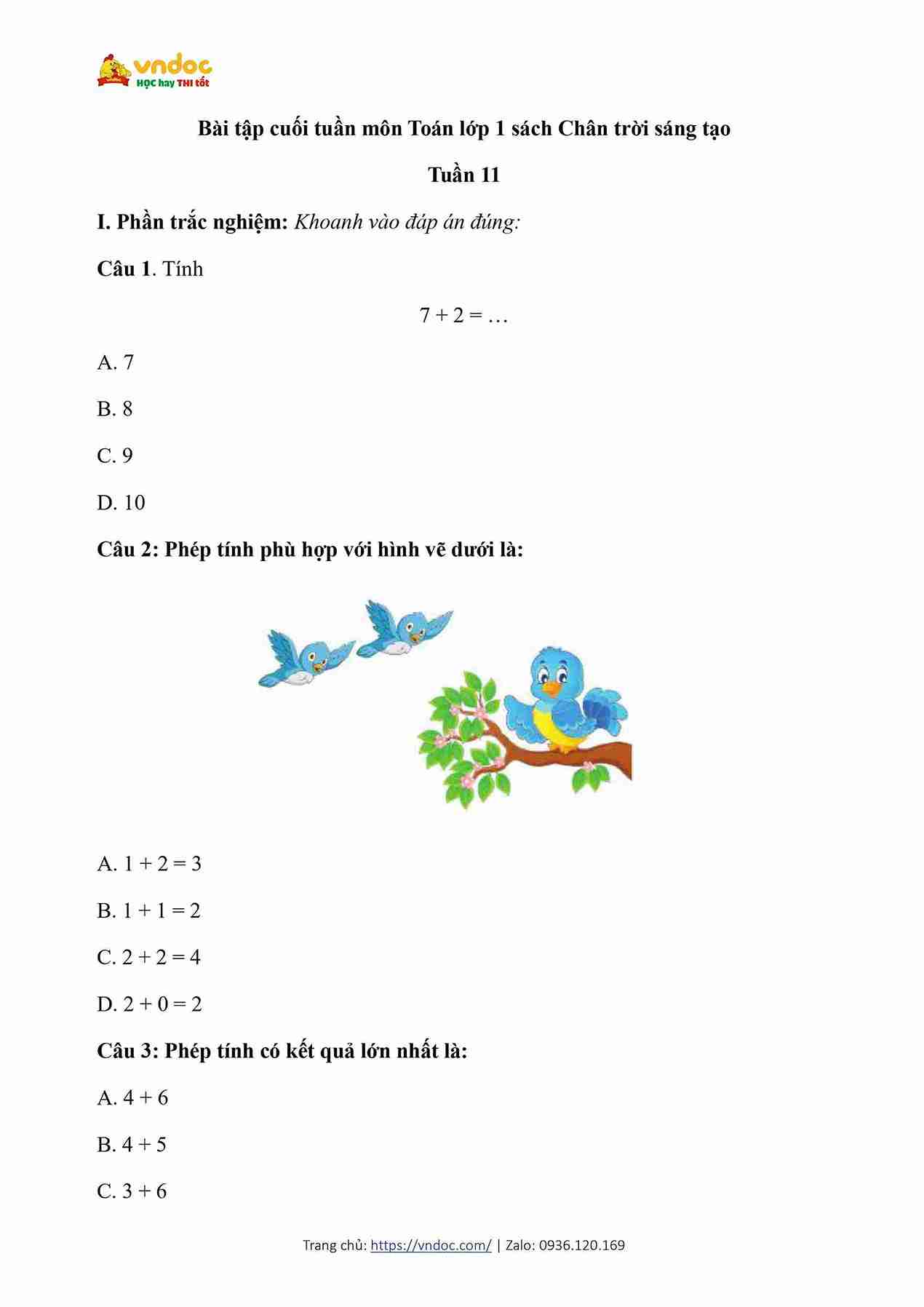 bai tap cuoi tuan toan lop 1 ctst tuan 11 3*626911