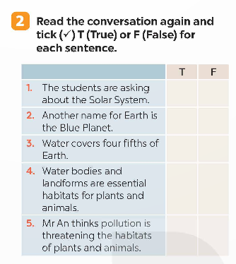 Tiếng Anh 9 Global Success Unit 10 Gettting Started