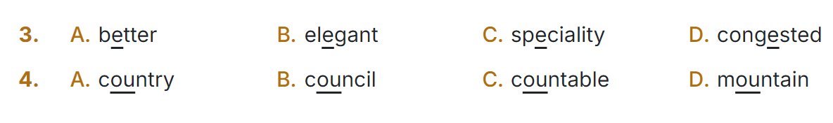 Sách bài tập Tiếng Anh 9 Global Success Test yourself 1