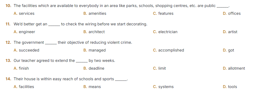 Sách bài tập Tiếng Anh 9 Global Success Test yourself 1
