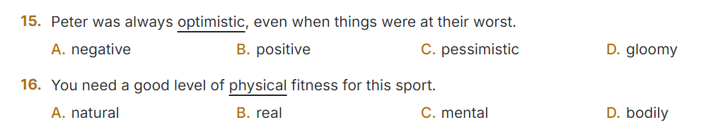 Sách bài tập Tiếng Anh 9 Global Success Test yourself 1