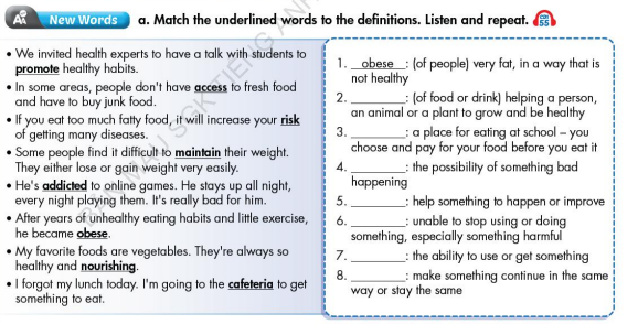 Tiếng Anh 9 Smart World Unit 5 Lesson 2