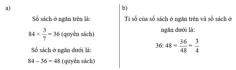 Vở bài tập Toán lớp 5 Chân trời sáng tạo Bài 5: Tỉ số