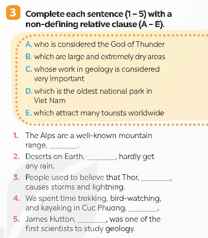 Tiếng Anh 9 Global Success Unit 10 Looking back