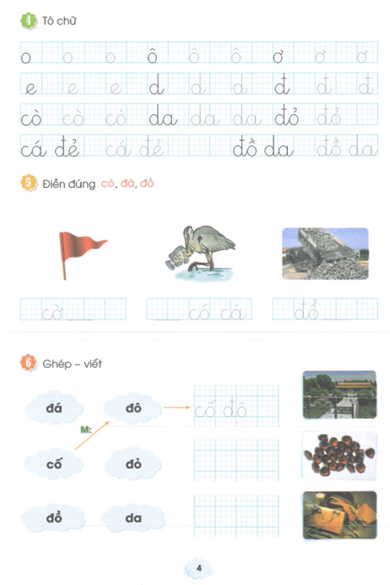Phiếu bài tập cuối tuần môn Tiếng Việt 1 sách Cánh diều