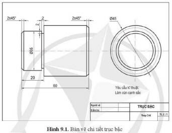 Lý thuyết Công nghệ 11 Bài 9 (Cánh diều): Quy trình gia công chi tiết (ảnh 1)