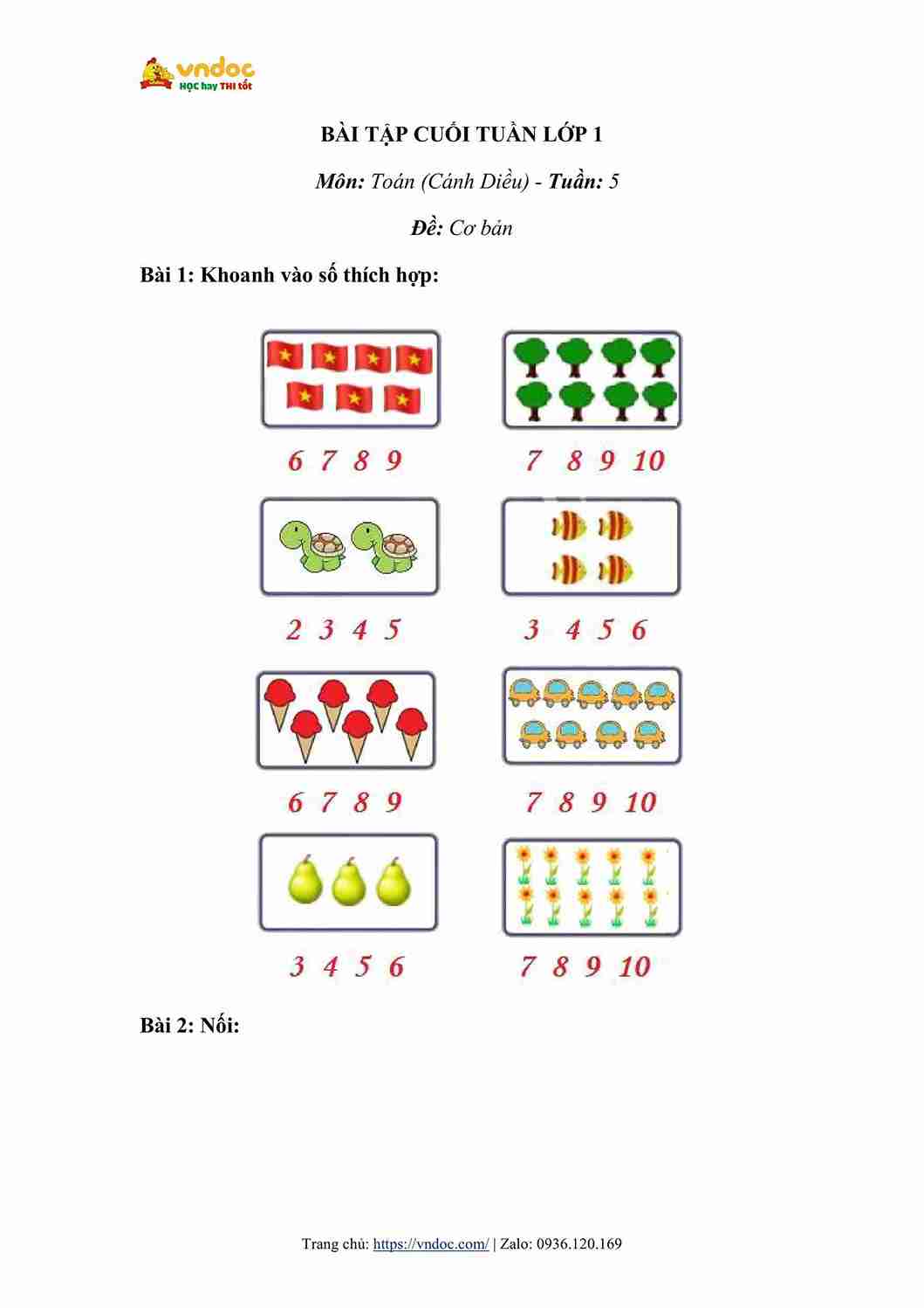 bai tap cuoi tuan toan lop 1 canh dieu tuan 5 hinh anh 0 1*632630