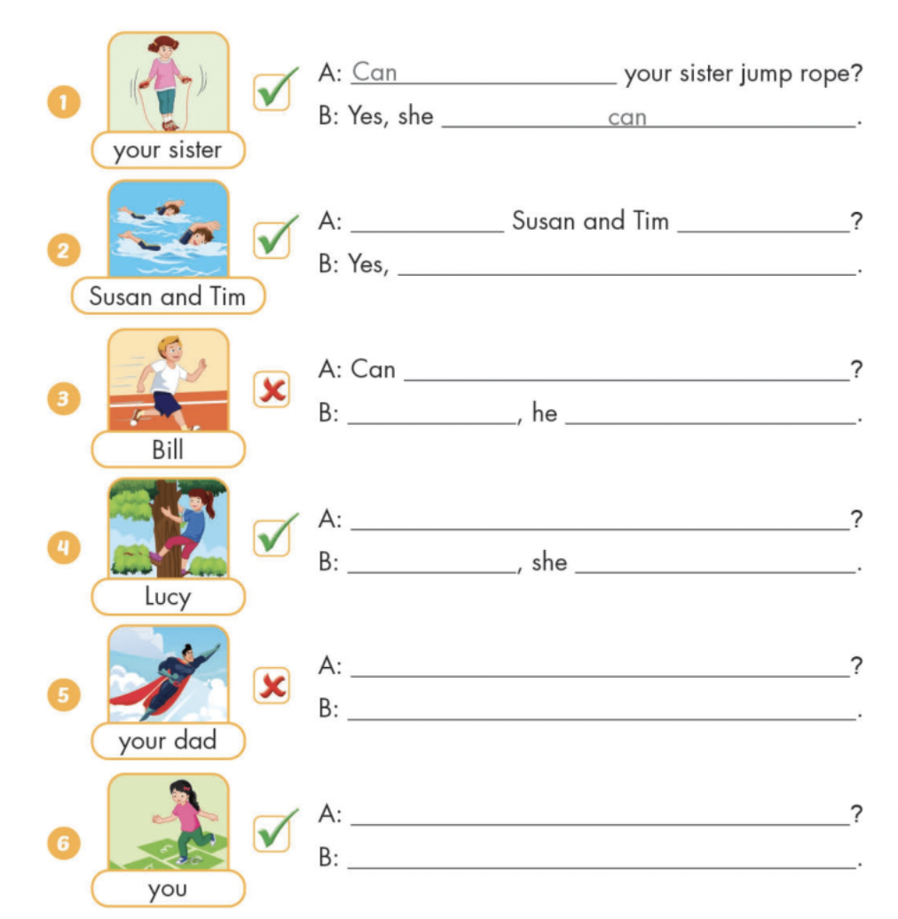 Tiếng Anh 4 i-Learn Smart Start Workbook Unit 2 lesson 2