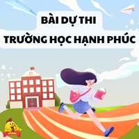 Viết đoạn văn về trường học hạnh phúc