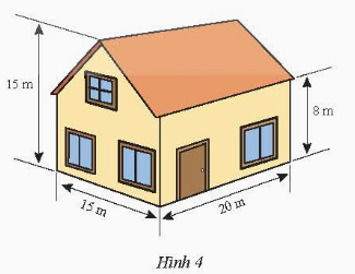 Một ngôi nhà có kích thước như Hình 4