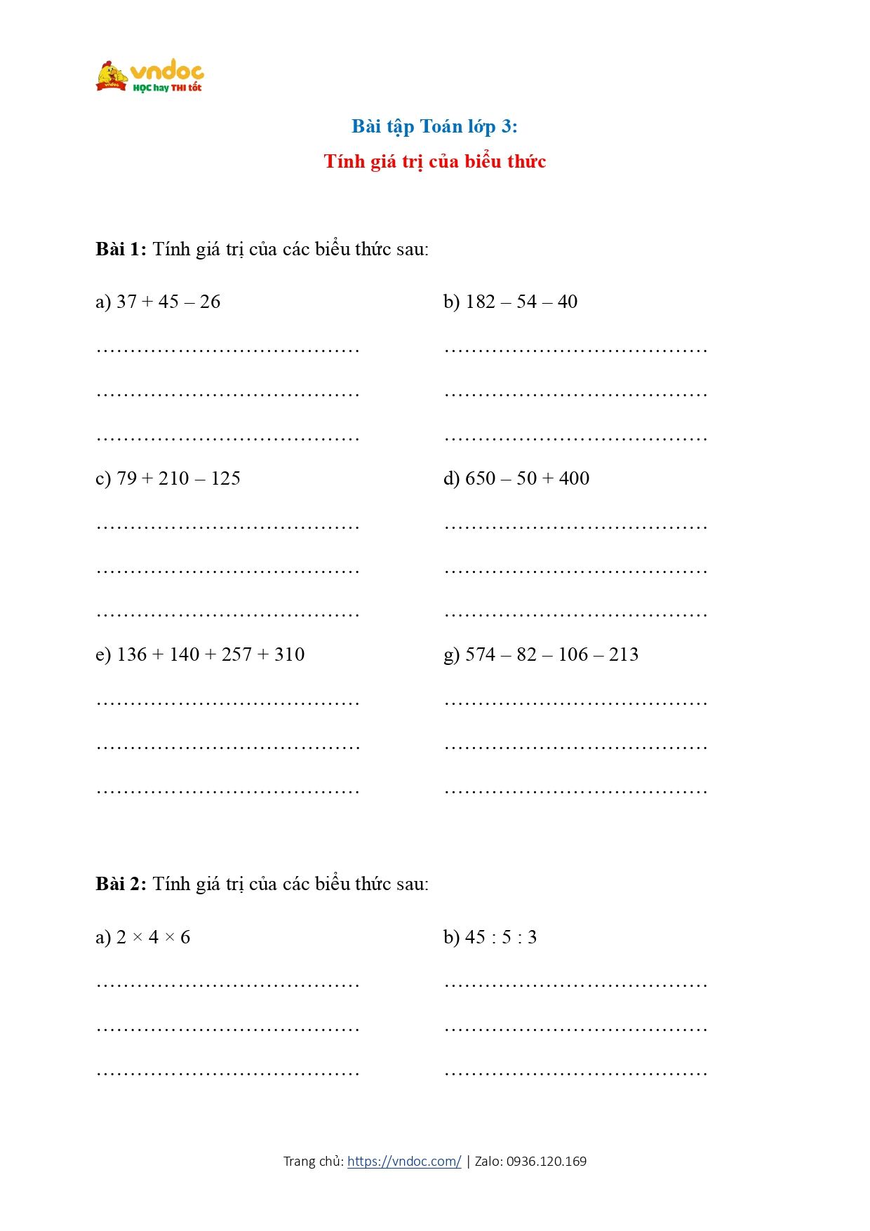 bai tap tinh gia tri cua bieu thuc lop 3 page 0001*636749