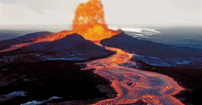 Viết văn bản thuyết minh giải thích hiện tượng núi lửa Ngắn gọn