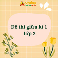 Bộ đề thi giữa kì 1 lớp 2 Kết nối tri thức (Có đáp án)